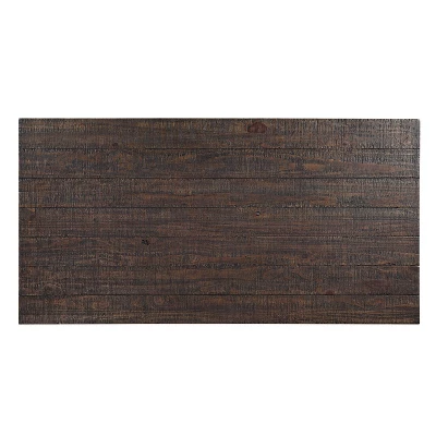 5pc Strasbourg Rustic Dining Table Set Antique Black - HOMES: Inside + Out 4 5pc Strasbourg Rustic Dining Table Set Antique Black - HOMES: Inside + Out - Image 4