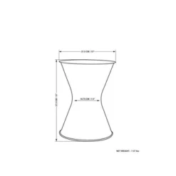 Cliona Metal Side Table Tarnished Brass - WyndenHall 9 Cliona Metal Side Table Tarnished Brass - WyndenHall -Baxton Studio Shop GUEST e8d11638 67e7 4c66 84f5 48fe13d0cfb8