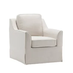 Club Swivel Chair - WOVENBYRD -Baxton Studio Shop GUEST e8ed01eb 5df7 4f32 8cfa 6cf5f6565d92