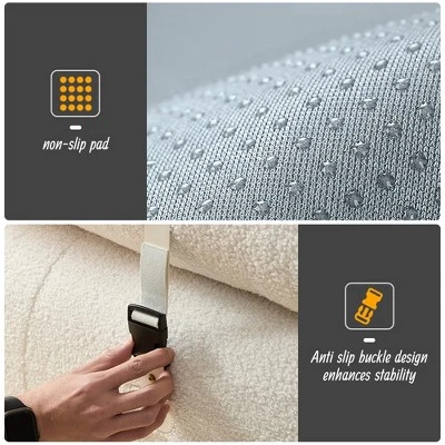 Foldable Human Dog Bed For Adults, 78.7" Multi-Functional Sofa Bed, 3 In 1 Teddy Fabric Sleeper Sofa Bed For Living Room Guest Bed Playroom 6 Foldable Human Dog Bed For Adults, 78.7" Multi-Functional Sofa Bed, 3 In 1 Teddy Fabric Sleeper Sofa Bed For Living Room Guest Bed Playroom - Image 6