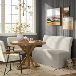 Replacement Slipcover Only For 57" Jean Dining Banquette - Threshold™ -Baxton Studio Shop GUEST e96a9adc caaa 47ef b59b 4abd59a6ac54