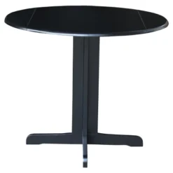 Oval 36" Dual Drop Leaf Table - International Concepts 6 Oval 36" Dual Drop Leaf Table - International Concepts -Baxton Studio Shop GUEST e997fda9 c8c2 4c82 b0a3 5acc736153ed