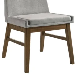 Wynden Standard Height Dining Side Chair Set Gray/Walnut - Picket House Furnishings -Baxton Studio Shop GUEST e9e1cdb1 6caf 42dd bb6e 4708b5f4618a