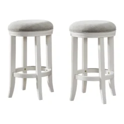 Set Of 2 Natick Counter Height Barstools - Alaterre Furniture -Baxton Studio Shop GUEST e9fdbcf5 ff75 4066 8ff1 5ded7bbc73ff