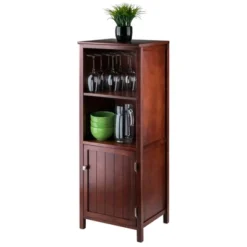 Brooke Jelly Cupboard With 2 Shelves And Door Wood/Espresso - Winsome 9 Brooke Jelly Cupboard With 2 Shelves And Door Wood/Espresso - Winsome -Baxton Studio Shop GUEST ea17de3a 7d74 4ff0 9696 aa87b39a46b1