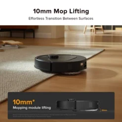 Roborock QR 598 Robot Vacuum And Mop With 8,000 Pa Suction, Auto Mop Washing, Drying, Emptying & Tank Refilling -Baxton Studio Shop GUEST eb01a187 6b2d 412e 8d09 babe9a5990d8