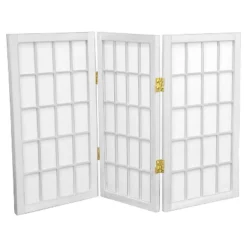 2 Ft. Tall 3 Panels Desktop Window Pane Shoji Screen - Oriental Furniture 13 2 Ft. Tall 3 Panels Desktop Window Pane Shoji Screen - Oriental Furniture -Baxton Studio Shop GUEST eb0233ec 66c1 4f73 9f59 3a85c685dc2c