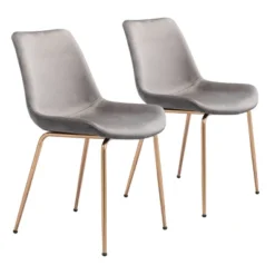 Set Of 2 Irene Dining Chairs - ZM Home -Baxton Studio Shop GUEST eb29c32a 9d10 4a44 bea2 604fdb828b37