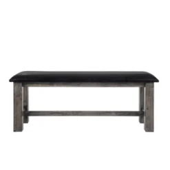 6pc Grayson Extendable Dining Table Set Gray Oak - Picket House Furnishings -Baxton Studio Shop GUEST ebb048c7 81da 45b2 8c7f c235559da3b7