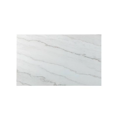 70" Stratton Marble Standard Height Dining Table White/Brown - Picket House Furnishings 5 70" Stratton Marble Standard Height Dining Table White/Brown - Picket House Furnishings - Image 5