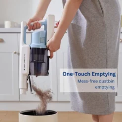 Tineco GO Cordless Stick Vacuum Powder Blue GO203: 2-Year Warranty, Multi-Surface, Cyclonic Filter, 3 Speeds, Bagless -Baxton Studio Shop GUEST ecc1b32b 3c96 4a2b ad25 cdd475193e26