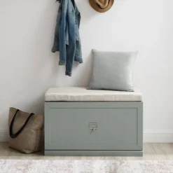 Harper Entryway Storage Bench - Crosley -Baxton Studio Shop GUEST ecc5ac56 084c 4352 b93d 81cbf9c657f4