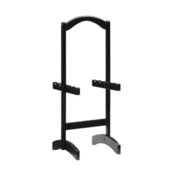 Austin Tray Table Set Black/Hazelnut - Powell Company -Baxton Studio Shop GUEST ecff1524 f9ac 45f5 b9e2 4e4ca68a4b7e