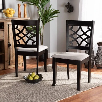 Set Of 2 Dining Chair - Baxton Studio 5 Set Of 2 Dining Chair - Baxton Studio - Image 5