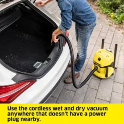 Karcher Kärcher WD 2-18 Cordless Heavy Duty Wet And Dry Vacuum Tool Only -Baxton Studio Shop GUEST ed448462 9da6 49ed a26c 3f7a16f56369