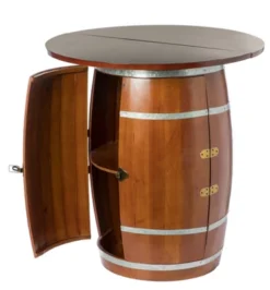 Vintiquewise Wine Barrel Round Table Wine Storage Cabinet 10 Vintiquewise Wine Barrel Round Table Wine Storage Cabinet -Baxton Studio Shop GUEST ed943777 06b4 446d 9d8e 571fd6b3cd67
