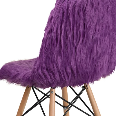 Flash Furniture Shaggy Dog Accent Chair 5 Flash Furniture Shaggy Dog Accent Chair - Image 5