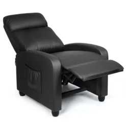 Costway Electric Modern Massage Recliner Sofa Chair Lounge With Remote Control -Baxton Studio Shop GUEST edb1dcf7 0fa7 4406 b54c bcc0910675b8