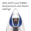 Reliable Corporation Velocity 240IR Sensor Steam Iron: 1800W, Anodized Aluminum Soleplate, 300ml Tank, Auto Shut-Off
