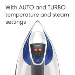 Reliable Corporation Velocity 240IR Sensor Steam Iron: 1800W, Anodized Aluminum Soleplate, 300ml Tank, Auto Shut-Off