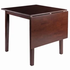 Perrone Drop Leaf Dining Table Walnut - Winsome