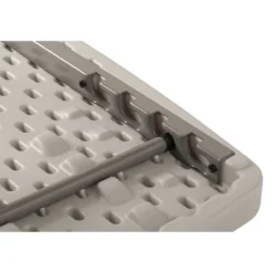 20"x30" Height Adjustable Personal Folding Card Table Speckled Gray - Hampden Furnishings 18 20"x30" Height Adjustable Personal Folding Card Table Speckled Gray - Hampden Furnishings -Baxton Studio Shop GUEST ee5afb2e b86b 4f66 8bf9 9a3de56d5ec2