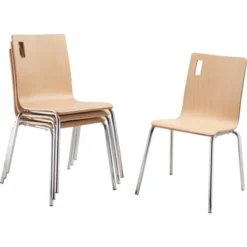 Set Of 4 Bushwick Cafe Chairs - Hampden Furnishings 23 Set Of 4 Bushwick Cafe Chairs - Hampden Furnishings -Baxton Studio Shop GUEST ee642aff 19e1 47af 9e76 bb2a72b8a568