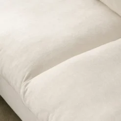 Cloud Couch Modular Sectional Sofa,100.5" V Shaped Couch, Convertible Wide Seater, 5 Seater For Living Room Set,Covers Washable&Replaceable -Baxton Studio Shop GUEST ee7ea59d f5e4 4c9d 9300 4bb83bd8635b 3