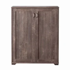 Moi Accent Storage Cabinet Walnut Oak - MiBasics -Baxton Studio Shop GUEST eea6774c 01a3 4503 9dbd 4048cce8d4e6