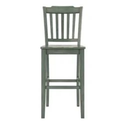 Set Of 2 29" South Hill Slat Back Barstools - Inspire Q -Baxton Studio Shop GUEST ef755906 8079 43ca 9848 1f9f1f96e2f7