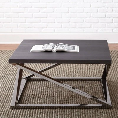 Aegean Cocktail Table Silver Shield And Nickel - Steve Silver 1 Aegean Cocktail Table Silver Shield And Nickel - Steve Silver