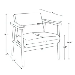 Upholstered Natural Wood Accent Chair - Hearth & Hand™ With Magnolia 10 Upholstered Natural Wood Accent Chair - Hearth & Hand™ With Magnolia -Baxton Studio Shop GUEST efd29593 c505 45ce 8b88 af9ffc1f09ea