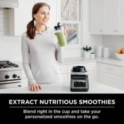 Ninja Professional Plus Blender DUO With Auto-iQ - BN753TGT: 1200W Smoothie Blender, 72oz Pitcher, Ice Crushing, Silver -Baxton Studio Shop GUEST f008327d 443d 4ba0 aa85 2262e6d62b88