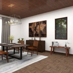 Mahogany Wood Bench Brown - Olivia & May -Baxton Studio Shop GUEST f0e19fc7 6ffc 42cf a72f 08366bfffd6d