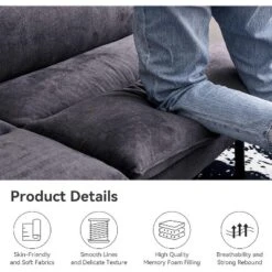 Dyonery 71 In Convertible Faux Leather Sofa Couch,Memory Foam Futon Couch Bed,Small Splitback Modern Loveseat Sleeper Sofa Bed For Living Room -Baxton Studio Shop GUEST f0ec19f9 c82b 47d2 af2e b2b89ee0f4de