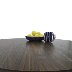 40'' Harold Foil Round Top Black Base Round Pedestal Dining Table -The Pop Maison 14 40'' Harold Foil Round Top Black Base Round Pedestal Dining Table -The Pop Maison -Baxton Studio Shop GUEST f0f45fc6 c27a 493f b173 8951c6c06618