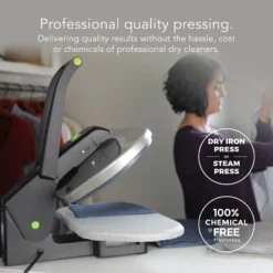 SteamFast 680 Deluxe Steam Press: Digital Controls, Nonstick Soleplate, 1350W, Garment Steamer, Automatic Shut-Off -Baxton Studio Shop GUEST f237c4f6 f07a 4e65 a910 5280146251e6