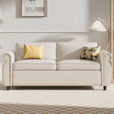 Mjkone Pull Out Sofa Bed,Full Size Sleeper Sofa Couch With Memory Foam Mattress 1 Mjkone Pull Out Sofa Bed,Full Size Sleeper Sofa Couch With Memory Foam Mattress