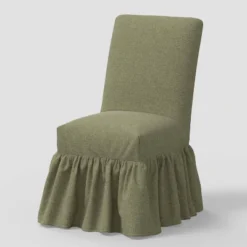 Ruffled Slipcover Dining Chair - Threshold™ Designed With Studio McGee -Baxton Studio Shop GUEST f286bc12 5f21 462b bde7 7f506ccb663c