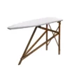 Lehman's Folding Wooden Ironing Board, Amish Made With Ironing Board Pad And Cover