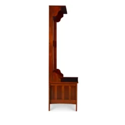 Misson Hall Tree With Storage Bench Walnut - Linon -Baxton Studio Shop GUEST f3c552bf 61e7 41d1 b8f7 27189c1b20c6