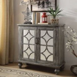 Velika Accent Table Weathered Gray - Acme Furniture -Baxton Studio Shop GUEST f3f6e1d2 f182 450d 92e3 4c6d889a2a0d