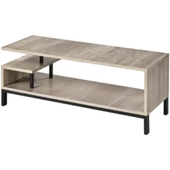 Yaheetech Free Standing TV Table Wood Elegant TV Stand Console Table 12 Yaheetech Free Standing TV Table Wood Elegant TV Stand Console Table -Baxton Studio Shop GUEST f4bafa6c e29e 44a4 90e9 961fcba7518e