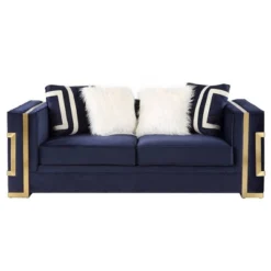 80" Virrux Loveseat Blue Velvet/Gold Finish - Acme Furniture 9 80" Virrux Loveseat Blue Velvet/Gold Finish - Acme Furniture -Baxton Studio Shop GUEST f514fa9a f271 46c4 8f75 dd0a23250405