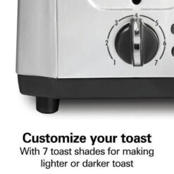 Hamilton Beach 2 Slice Toaster - Stainless Steel: Bagel & Bread Toaster, High-Lift, Adjustable Browning, Kitchen Deals -Baxton Studio Shop GUEST f52db51d c9f2 4671 9170 97b3809a7a55