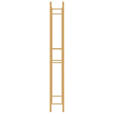 VidaXL Elegant Gold Metal Wine Rack - Freestanding Bottle Holder, Stores 96 Bottles, For Modern Home Bar/Kitchen Storage - 25.2" X 8.7" X 61.8" 4 VidaXL Elegant Gold Metal Wine Rack - Freestanding Bottle Holder, Stores 96 Bottles, For Modern Home Bar/Kitchen Storage - 25.2" X 8.7" X 61.8" - Image 4