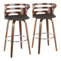 Set Of 2 Cosini Upholstered Barstools - Lumisource 20 Set Of 2 Cosini Upholstered Barstools - Lumisource -Baxton Studio Shop GUEST f5b0f5ea 202c 4e70 8f98 f3f4286b9887