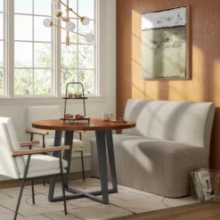 Replacement Slipcover Only For 57" Jean Dining Banquette - Threshold™ -Baxton Studio Shop GUEST f67b8a80 b1fc 4798 a0fb 775e970fcc08