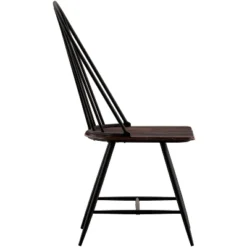 Set Of 4 Raelyn Two-Tone Spindle Windsor Dining Chairs Black - Inspire Q -Baxton Studio Shop GUEST f690904c 975d 4392 9d28 22891ae960a6