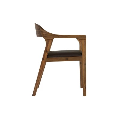 Rasmus Dining Armchair Chestnut - Boraam 1 Rasmus Dining Armchair Chestnut - Boraam